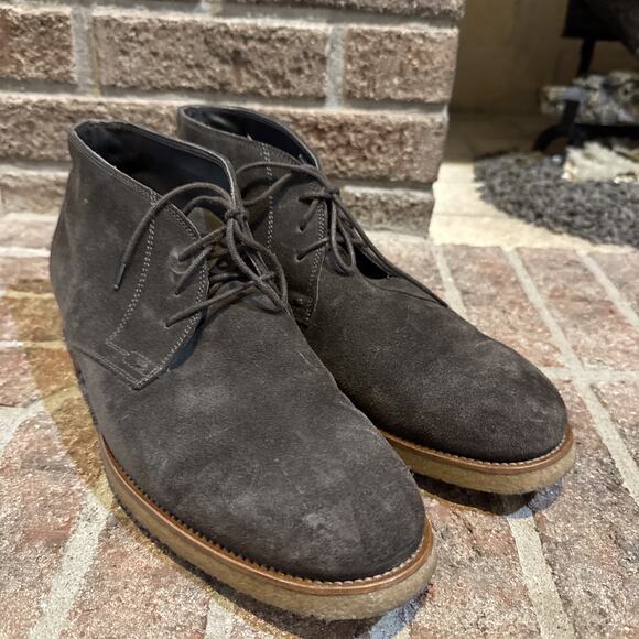 To Boot New York Finnegan Brown Suede Chukka Boots Mens Size 11 - Picture 1 of 16